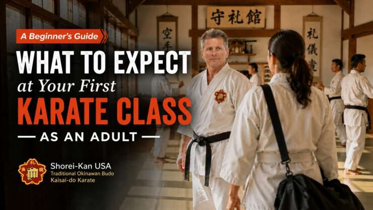 What to Expect at Your First Karate Class as an Adult